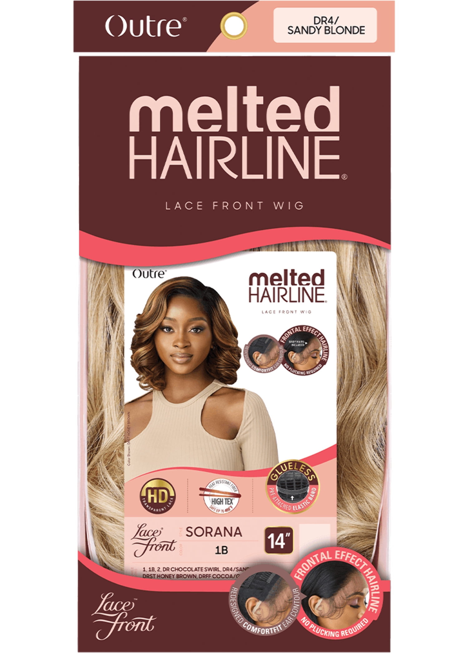 Outre Lace Front Wig - Melted Hairline - Sorana