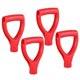 thumbnail image 1 of 4PCS Shovel Handle Plastic D-shaped Spade Handle Shovel Replacement Handle Ergonomic Plastic Handle Hanging Shovel Handle for Spade Shovel, 1 of 2