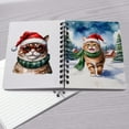 thumbnail image 4 of Hello Winter American Shorthair Frosty Morning Walk Welcome Snowy Christmas Spiral Bound Journal Cat Lover Kitten Owner Gifts 5x7in Spiral Notebook - 02018, 4 of 5