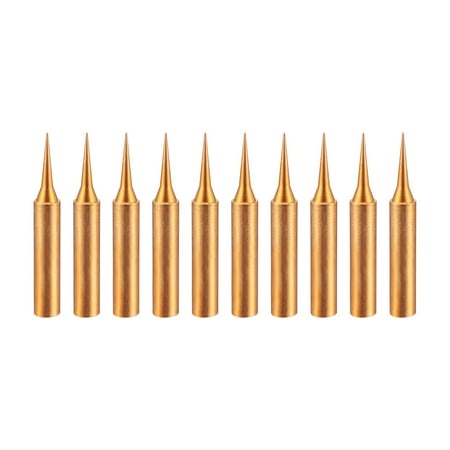 Uxcell 4mmx41mm Soldering Iron Tip Replacements 10 in 1 Set