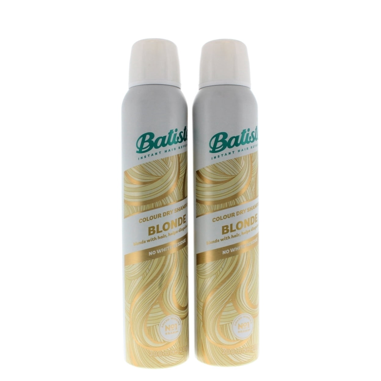 Batiste Dry Shampoo Blonde (2 pack)  6.73 oz/ 200 ml EACH Bottle