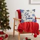 thumbnail image 4 of Fundas de Cojín Navideñas de 45X45 Cm con Estampado de Copos de Nieve y Ciervos En Rojo y Blanco. Fundas Decorativas para Cojines Decorativos Del Hogar, Sofá, Cama o Coche., 4 of 6