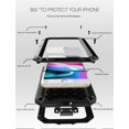 thumbnail image 4 of Funda protectora de alta resistencia para iPhone, carcasa a prueba de golpes con tanque de Metal 360, para modelos 7, 8 Plus, XR, X, Xs, 11, 12, 13 Pro Max, 14, 15 Plus, SE SE2, 4 of 5
