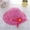 Hot Pink, variant on Baby Kids Girl Summer Floral Flower Straw Visor Sun Hat, Breathable Beach Hats with Daisy Decor for Toddler Kids Ages 1-6Y