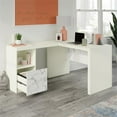thumbnail image 5 of Pemberly Row Contemporary Engineered Wood L-Desk in Pearl Oak Finish, 5 of 11