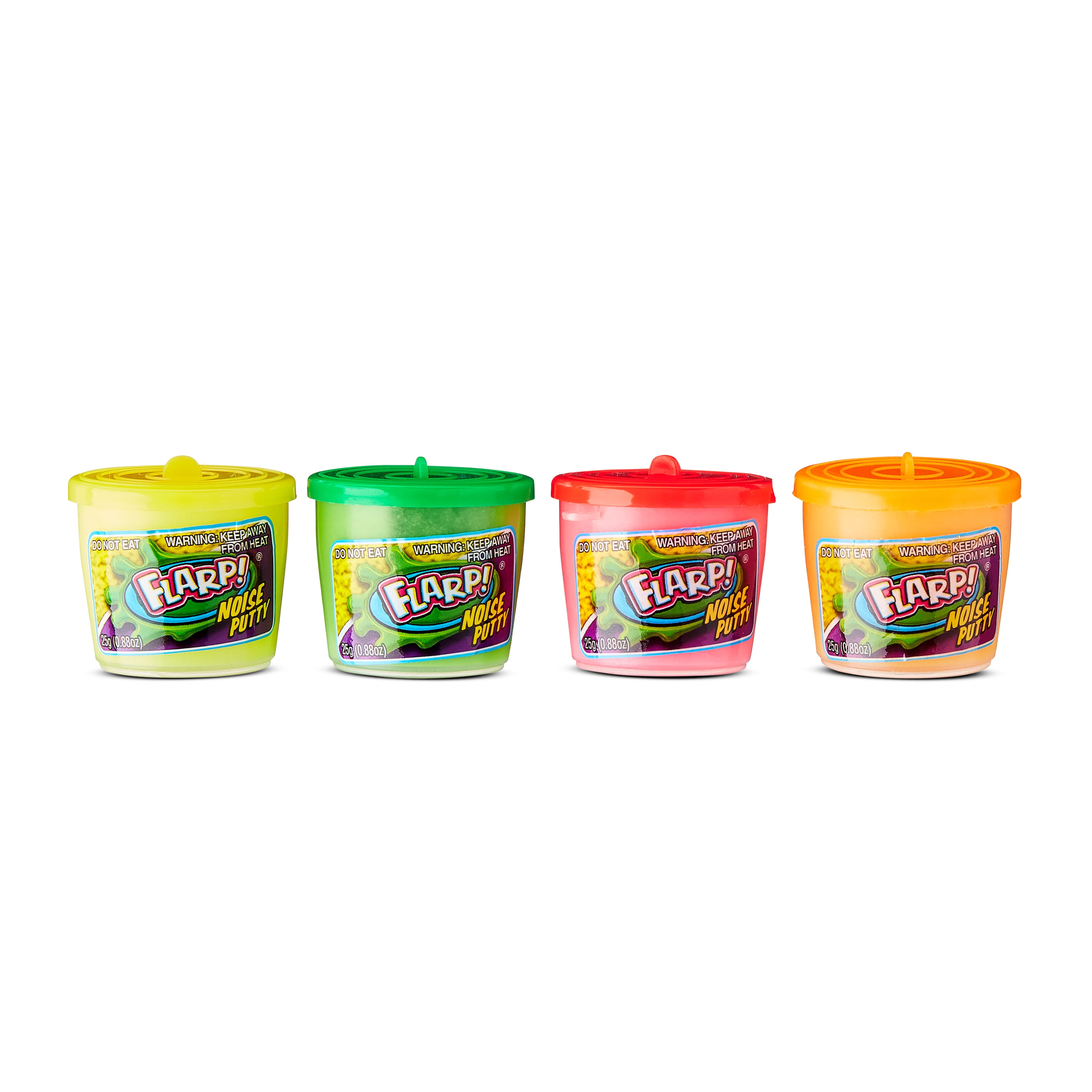 Multicolor Flarp Noise Putty Party Favors, 0.88 oz, 4 Count, by Way To Celebrate