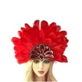 thumbnail image 1 of Sombreros de mujer para carnaval, accesorios de rol, flores desmontables, sombrero de moda, protector facial de poliéster para mujer, 1 of 3