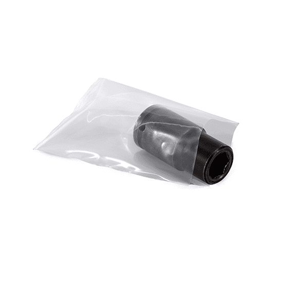 4 X 10" 6 Mil Flat Poly Bags (1,000 Bags) - Laddawn 8145