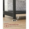 thumbnail image 5 of Side Tables Set of 2 Small End Table Nightstand for Living Room Bedroom Rectangle Black, 5 of 9