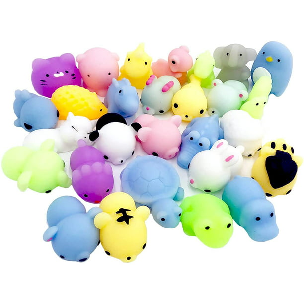 Squishies Squishy Toys Set for Kids Party Mini Kawaii Animals Mochi Squishy Toy, Fidget Packs, Stress Reliever Anxiety Toys for & Girls - Walmart.com