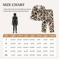 thumbnail image 6 of Bingfone Womens Pajama Sets Leopard Dots Print,Long Sleeve Loungewear Pajamas Set-Large, 6 of 9