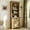Brown, variant on FIAKOA Bookshelf 4 Tier Book Shelf, 71" Tall Bookcase with Drawer Storage Large Bookshelves Farmhouse Bookcases Library Book Case for Living Room Bedroom Home Office Kitchen (Oak)