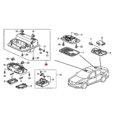 thumbnail image 5 of Console Roof Reading Light Sunroof Switch Glasses Case 83250-TA0-H01 for Accord 2008-2013 Interior Ceiling Light, 5 of 5