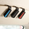 thumbnail image 4 of 2pcs plástico gafas de sol soportes gafas montaje clips accesorios para coche, 4 of 6
