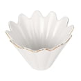 thumbnail image 3 of Cafetera de cono, taza con filtro de café, pedal reutilizable, cafetera de cerámica para verter café. blanco 102mmx80mm, 3 of 9