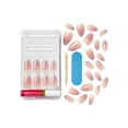 thumbnail image 3 of KISS Voguish Fantasy Press-On Nails, Pink, French Tips, Medium Almond, 31 Ct., 3 of 7