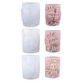 thumbnail image 4 of Embossed Goddess Candle Molds Cylinder Candle Silicone Molds for Epoxy Resin Making Candle Soap Gypsum Silicone Molds, 4 of 8