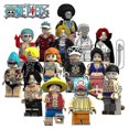 thumbnail image 1 of 15 Pcs One Piece Luffy, Jobana Mesabo Robin Shanksbrook Assemblé, 1 of 5