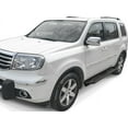 thumbnail image 6 of APS 6.5in Side Armor Stainless Steel Running Boards Compatible with Honda Pilot 2009-2015 & Acura MDX 2009-2013 (Nerf Bars Side Steps Side Bars), 6 of 6