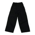 thumbnail image 3 of JHLZHS Girls Cargo Pants Size 10-12 Jeans Girl Kids' Sports Casual Pants Loose Soft Straight Leg Wide Leg Pants Girls Pajama Pants Size 8 Girls Jeans Wide Legged, 3 of 7
