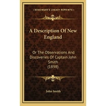 A Description Of New England (Hardcover)