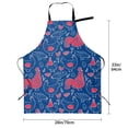 thumbnail image 6 of Goofa Chicken and Rooster Printed Waterproof Apron 33" Chef Aprons for Men Heavy Duty Chemical Work Apron Adjustable Bib Apron, 6 of 9