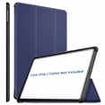 thumbnail image 1 of Supershield Étui Samsung Galaxy Tab S9 Plus Étui Tablette Intelligent en Cuir Support à Rabat Housse - Bleu, 1 of 5