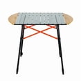 thumbnail image 1 of Lippert Components Table 2023053727 80 Pound Weight Capacity; Folding; Bamboo And Hammer Gray; With Carry Bag, 1 of 6
