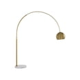 thumbnail image 3 of Sunpan Vern 63.5" 1-light Modern Metal Floor Lamp with A Globe Shade in Brass, 3 of 6