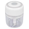 thumbnail image 2 of Mini Procesador De Alimentos, Evita Arañazos Capacidad De 250 Ml Cerradura De Seguridad De Acero Inoxidable 304 Mini Picadora De Ajo Para Verduras, 2 of 7
