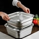 thumbnail image 4 of Juego de colador con recipiente de malla fina, escurridor para frutas y verduras de 23 cm, 4 of 8