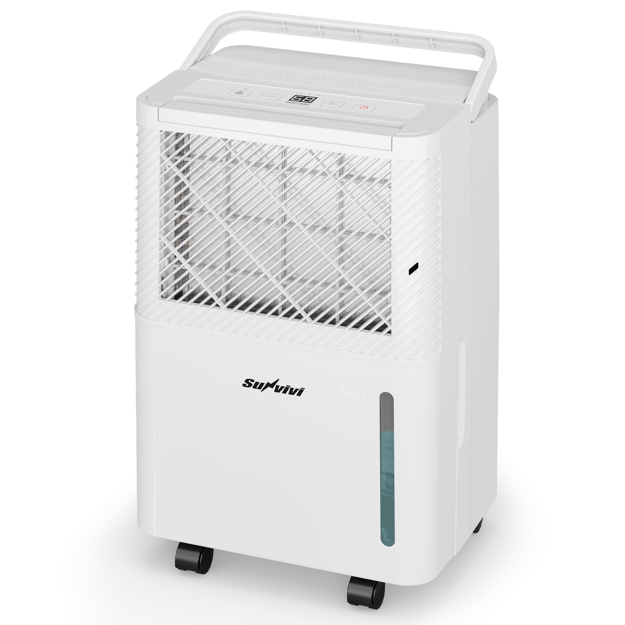 Heynemo Dehumidifier 1500 Sq Ft with 71oz Water Tank & 24H Timer, Quiet Portable Dehumidifiers for Basement, Bedroom, Bathroom, RV