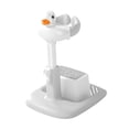 thumbnail image 3 of Baño de pie para bebé, soporte de baño para bebé, uso suave en el fregadero, bañera, estante de baño antideslizante, soporte de ducha para bebé, Gris, 3 of 8