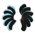 thumbnail image 3 of 11 Uds Fundas protectoras de cabeza de hierros de Golf perfecl Neopreno Azul, 3 of 8