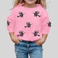 thumbnail image 2 of SJLDQY Halloween Sweatshirts for Kids Hallowmas Graphic Long Sleeve Crewneck Sweatshirt Fall Winter Lined Casual Pullover Tops, 2 of 5