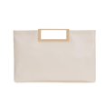 thumbnail image 1 of Bolso de mano Charming Tailor Fashion de piel sintética para mujer, color crema, 1 of 7