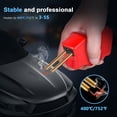 thumbnail image 4 of Handheld Plastics Welding Machine Portable Car Panel Crack Repairs Kit Thermal Cutting Hot Stapler Plastics Repairing Tool Set with 400PCS Stapling Nails, 4 of 7