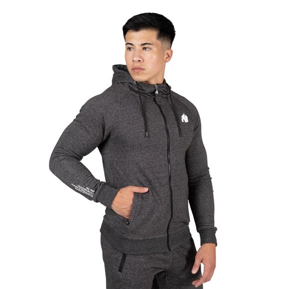 Payette Zipped Hoodie - Gray