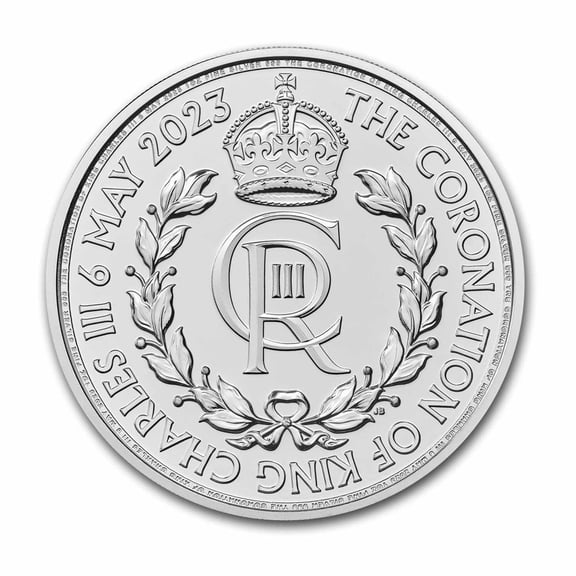 2023 Great Britain 1 oz Silver Coronation BU