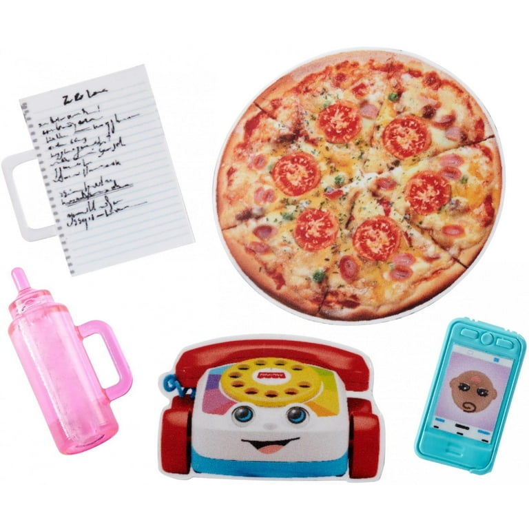 Barbie Skipper Babysitters Inc. Doll And Pizza Accessory