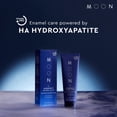 thumbnail image 3 of Pasta de dientes MOON Teeth Whitening sin flúor Midnight Mint, paquete de 2, 3 of 7