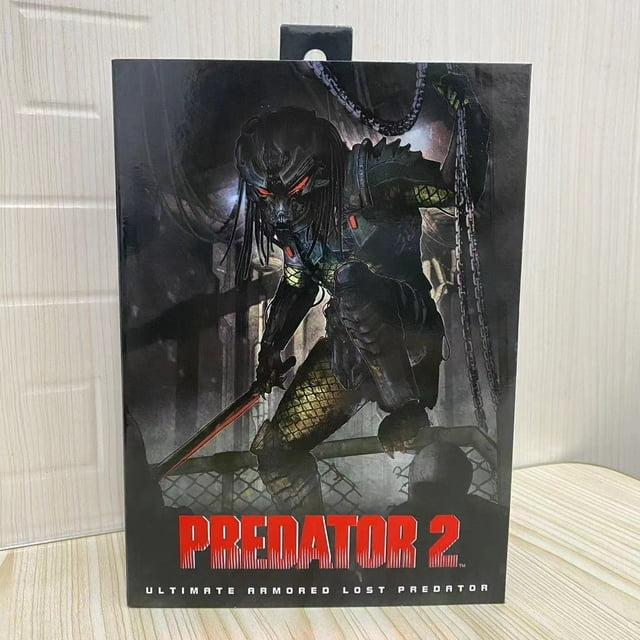 Figura de acción original de NECA Chamán, Jabalí, Elder City, Cazador de la jungla, Ahab UlOscar Salle, Lost Scout, Kokor, Predator Battle Drsoned