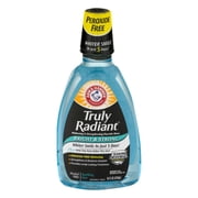 ARM & HAMMER Truly Radiant Whitening & Strengthening Fluoride Rinse, Sparkling Mint 16 oz