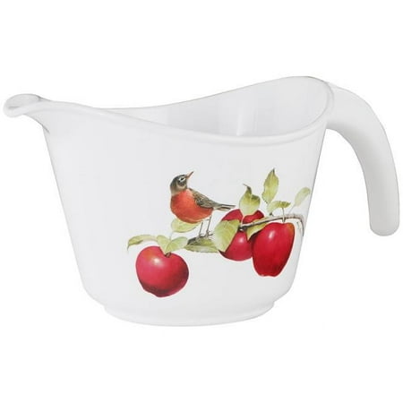 

2Qt Micorwave Batter Bowl Harvest Apple