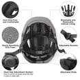 thumbnail image 4 of Casco de bicicleta Glaf para niños de 1 año o más, multideportivo, negro, 4 of 6