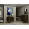 thumbnail image 2 of Manhattan Comfort Rockefeller 5-Drawer and 3-Drawer Brown Dresser Set, 2 of 3