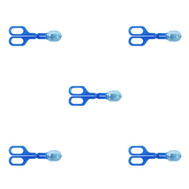 Moyic pinzas de clip de alimentación de reptiles herramienta ecológica y duradera para una alimentación segura y efectiva de reptiles azul Type2 NO2