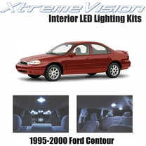 XtremeVision Interior LED for Ford Contour 1995-2000 6 Pieces Cool White Interior LED Kit Installation Tool