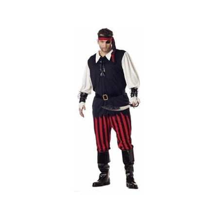 Adult Plus Size Cutthroat Pirate Costume