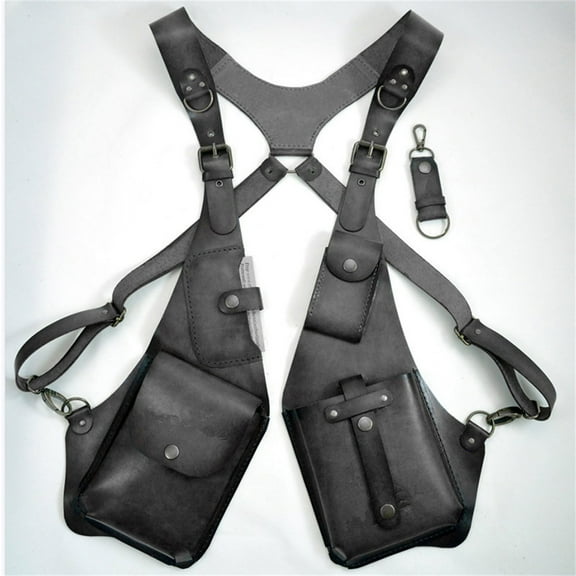 Anti-Theft Harness Shoulder Bag, 2024 New Anti-Theft Harness Wallet Men Underarm Chest Bag Outdoor Phone Bag, Leodye Clearance Special Offers Rollback